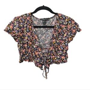 Street wear society crop top size small